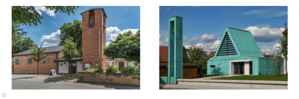 St. Johanniskirche Hirschaid und Matthäuskirche Buttenheim