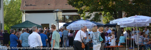 Gemeindefest der Kirchengemeinden Mühlhausen und Weingartsgreuth