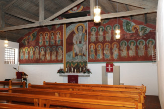 Innenraum der St. Johanniskirche in Hirschaid