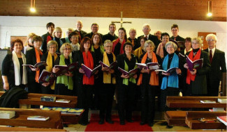 Der Kirchenchor singt in der Christuskirche