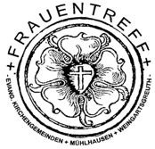 Siegel des Frauentreffs mit Lutherrose