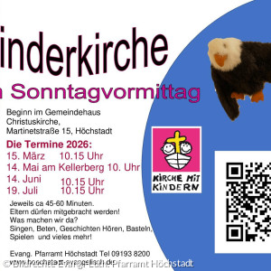Flyer der Kinderkirche Höchstadt