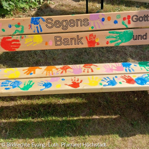 Die Segensbank – „…weil Du ein Segen bist"